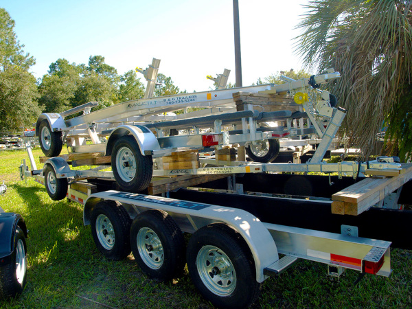 Triple Axle Boat Trailers